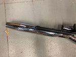 2000^ Stock Exhaust Harley Softail OEM Heritage Fatboy Mufflers heat shields mou