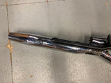 2000^ Stock Exhaust Harley Softail OEM Heritage Fatboy Mufflers heat shields mou