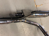 2000^ Stock Exhaust Harley Softail OEM Heritage Fatboy Mufflers heat shields mou