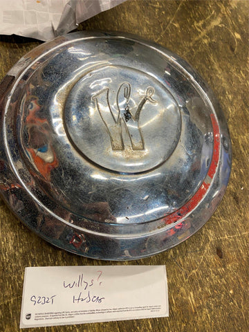 Vtg Hubcap W Willys Wanderer Wolseley Wartburg Auto Truck 1930's??