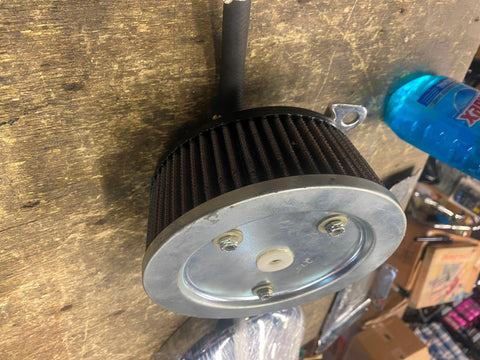Custom Vance Hines Air Cleaner Harley Touring Softail Dyna CV Carb FLH FXD FXST