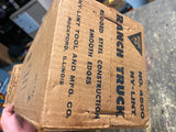 Vtg Nylint 4500 Ford Logo Ranch Truck Stake Bed Pickup Tin Toy Orig Box Minty!