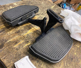 OEM Harley Passenger Floorboards Touring FLH Street Road King glide ULtra 2009^