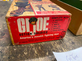 Vtg 1964 GI Joe Hasbro Marine Scar Face Orig Box Dog Tag 7500 Action Figure Brow