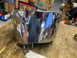 Oil Tank Harley Softail Heritage Fatboy Evo Chopper 89-99 Chrome Wings