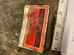 Vtg Atlas Blasting Caps Tin Railroad Mining Memorabilia Explosives Dynamite Coll