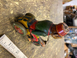 Vtg Wind up Tin Toy Monkey Germany U.S Zone 50's Tricycle Mechanical Arnold Cycl