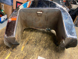 Oil Tank Harley Softail Heritage Fatboy Evo Chopper 89-99 Chrome Wings