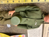 Vtg 1964 GI Joe Hasbro Marine Scar Face Orig Box Dog Tag 7500 Action Figure Brow