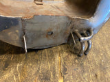 Oil Tank Harley Softail Heritage Fatboy Evo Chopper 89-99 Chrome Wings