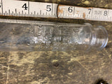 Dr S.H Thompson Sterile Tube-Toothbrush Package Glass Antique 1922 Medical Docto