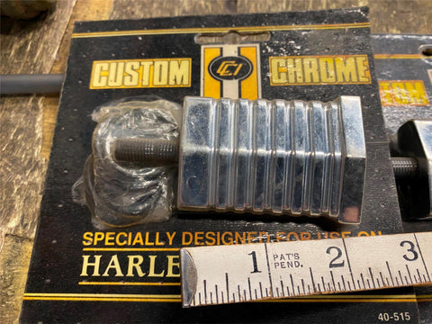 Vtg Old Skool Diamond Shift Peg Harley Custom Chopper Shovelhead Softail Ironhea