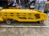 Vtg Tonka Toy Truck 60's Gas Turbine Car Hauler Transportser Carrier Yellow