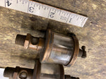 Vtg Brass MICHIGAN LUBRICATOR Hit & Miss Engine Drip Oiler Detroit Motor Steampu