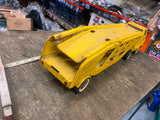 Vtg Tonka Toy Truck 60's Gas Turbine Car Hauler Transportser Carrier Yellow