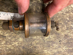 Vtg Brass MICHIGAN LUBRICATOR Hit & Miss Engine Drip Oiler Detroit Motor Steampu
