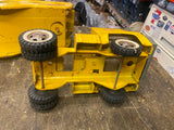 Vtg Tonka Toy Truck 60's Gas Turbine Car Hauler Transportser Carrier Yellow