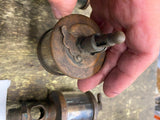 Vtg Brass Lonergan LUBRICATOR Hit & Miss Engine Drip Oiler Detroit Motor Steampu