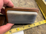 Norton Abrasives Hard Arkansas Oilstone Vtg Behr NY Sharpening Straight Razor