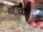 Vtg Brass Lonergan LUBRICATOR Hit & Miss Engine Drip Oiler Detroit Motor Steampu