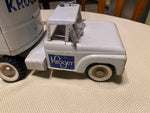 RARE VTG 1960's STRUCTO FORD KROGER TIN TOY SEMI STEEL TRUCK PRIVATE LABEL 23"