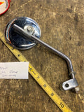 Vtg Toyo Mirror Clamp On Motorcycle CB Honda Suzuki Yamaha 70's Japan Kawasaki