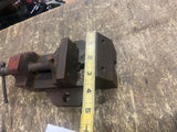 Vtg Tools Drill Press Bench Vise 3" Jaws Heavy steel Antique
