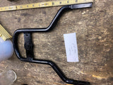 Round stock sissybar Upright Backrest Harley OEM Softail Heritage dyna Fatboy Bl