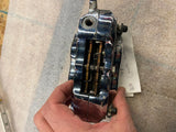 4 Piston Brake Caliper Harley Sportster Dyna Softail Chopper 84-99 Custom