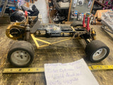 Vtg 1986 Kyosho Turbo Optima Rare Rc Car Anodized Acc Upgrade Remote control!