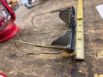 Vtg Cat's Eyeglasses Safety Glasses Steampunk Black Frame Motorcycle Fashion!