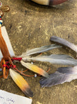 Bradford Exch Sacred Sentinels Sacred Gaurdians Wolf Powder Horn Native American