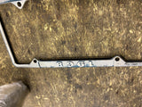 Vtg 1968 Camaro License plate Frame Hot Rod Man Cave garage Sign Advertising!
