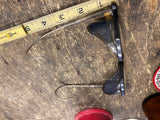 Vtg Cat's Eyeglasses Safety Glasses Steampunk Black Frame Motorcycle Fashion!