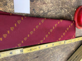 Shriner Mason Neck Tie Medal Fraternal Pin Decor Dress R&p 100 Maroon President