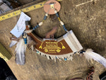 Bradford Sacred Sentinels Dream Gaurdians Wolf Powder Horn Native American