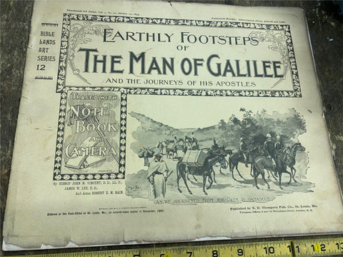 1895 Art Drawings Book Drawings Man From Galilee Jesus Robert Bain Antique Lazar