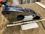 Custom Stretched Air Cleaner Harley Chopper Softail Touring Bagger Carb Chrome