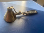 1906 Antique Geer Brass Cone Clipper ice cream Disher scoop Rare Conical Soda Je