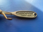 1906 Antique Geer Brass Cone Clipper ice cream Disher scoop Rare Conical Soda Je