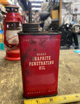 Montgomery Ward's Penetrating Oil Steel Tin Can Vtg Auto Truck Mechanic 60's