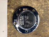 Live your legend Timer Cover Twin Cam Double sided Harley Touring Softail Dyna U