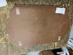 Vtg 70's Budweiser King Of Beer Tin Sign Wood 25x15 Tavern Man Cave Embossed!