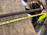 Vtg Tools Blacksmith Leg Post Vise Antique Horse 45" Tall 4 1/2" Jaws Heavy duty