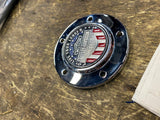 Live your legend Timer Cover Twin Cam Double sided Harley Touring Softail Dyna U