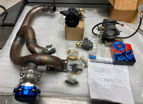 Hilborne Trask Turbo Kit Harley Evo Softail Touring Dyna FXR Carb Performance!