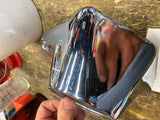 Chrome Cam Cover Harley Evo Shovelhead 1973-1991 Softail FXR Dyna FLH FXST Cone