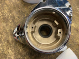 Chrome Cam Cover Harley Evo Shovelhead 1973-1991 Softail FXR Dyna FLH FXST Cone