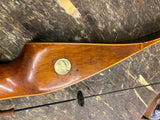 Vtg Bear Grizzly Recurve Bow 56” 45# Glass Hunting Bow Arrow Archery
