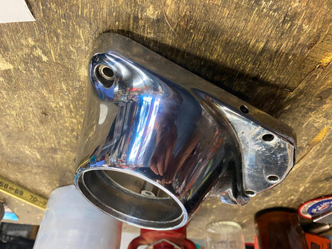 OEM Chrome Cam Cover Harley Evo Shovelhead 1973-1991 Softail FXR Dyna FLH Cone